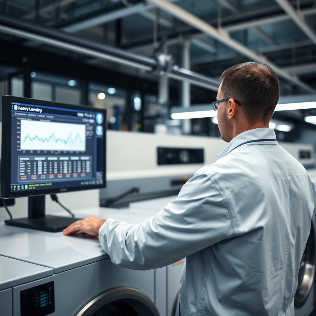 Gestión de Datos y Automatización Optimiza Operaciones en Lavanderías Industriales