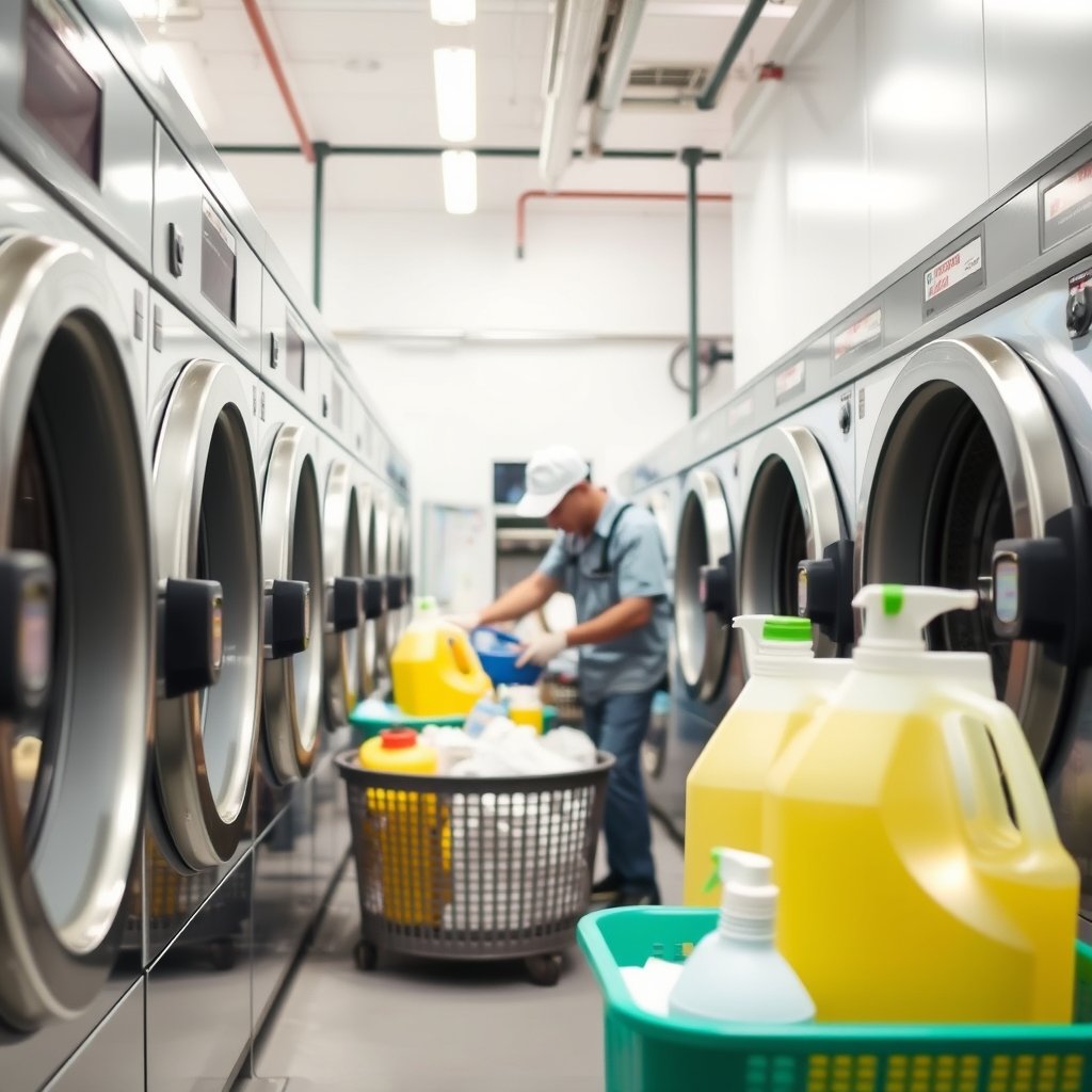 Guía para Seleccionar Químicos Eficientes en tu Lavandería