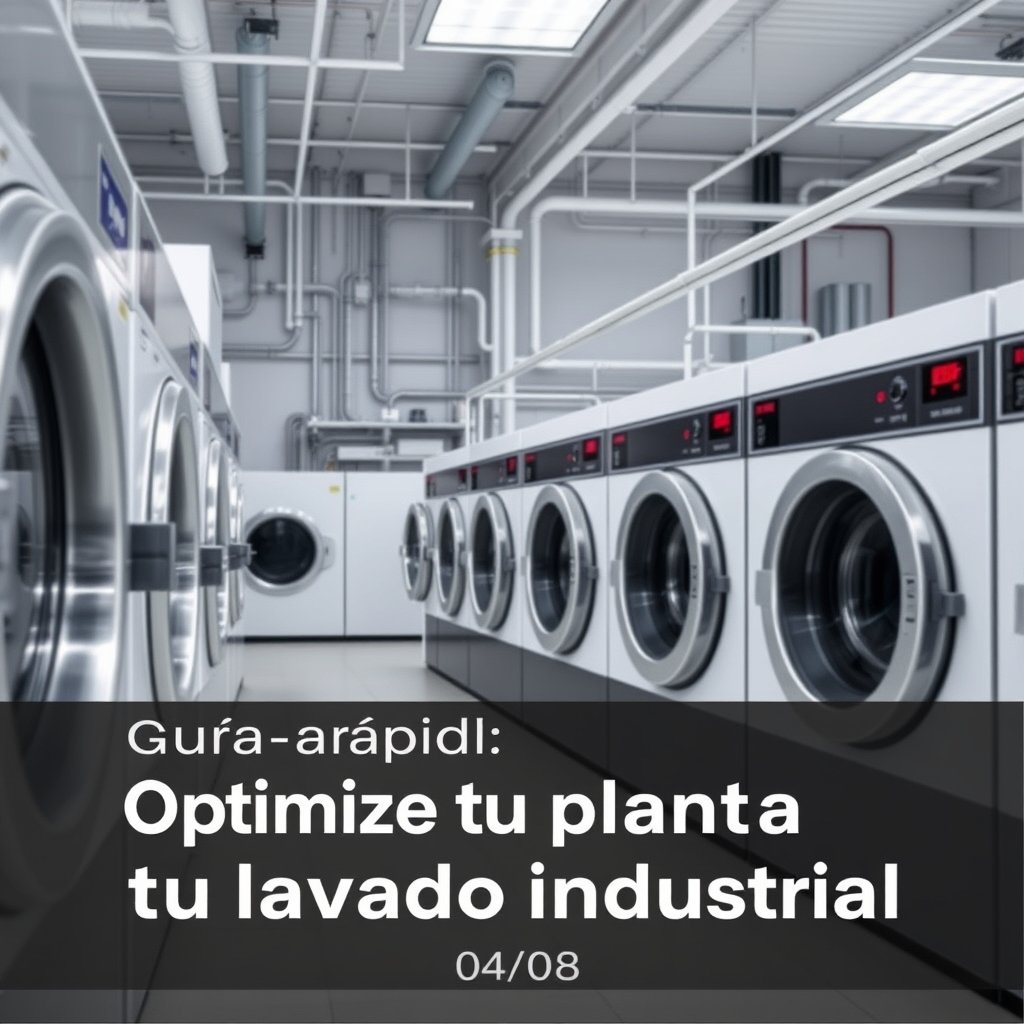 Guía Rápida: Optimiza tu Planta de Lavado Industrial — 04/08